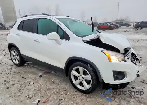 2016 Chevrolet Trax Ltz z USA, uszkodzony, nr VIN 3GNCJMSB2GL268018